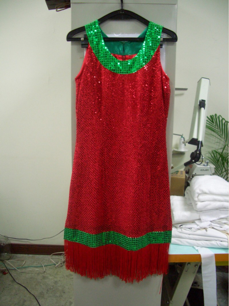 愛神裝紅綠洋裝 